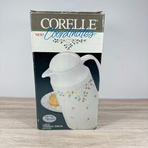 Vintage Corelle‎ Coordinates "English Meadow" Thermal Server Pitcher